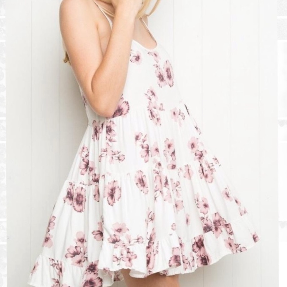 Brandy Melville Floral Mini Dress